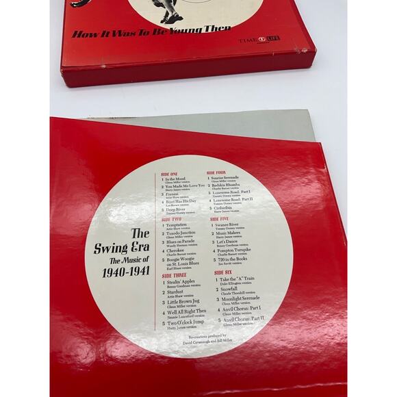 Vintage Jazz Box Set The Swing Era 1940-1941 Time Life Records Includes Magazine - Picture 4 of 16